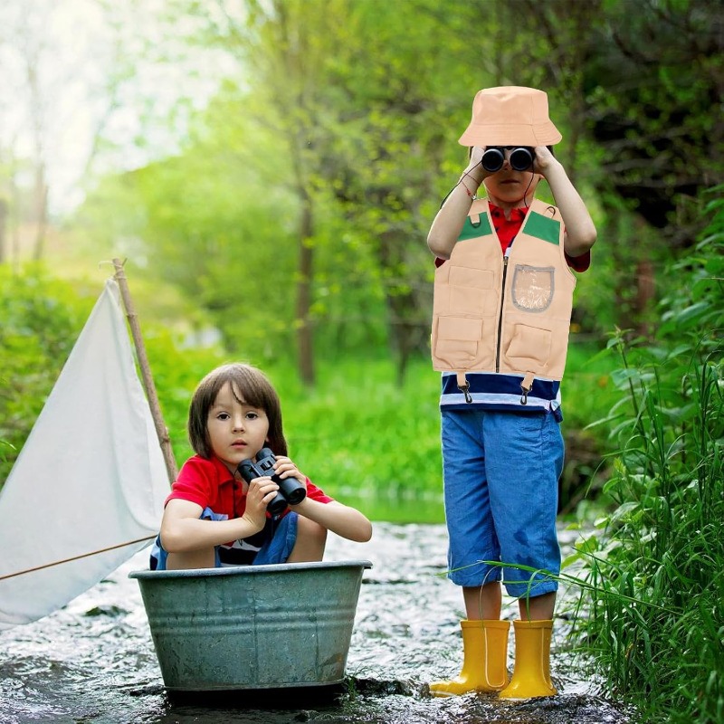 Outdoor Adventure Girls - Disfraz de Safari con Chaleco y