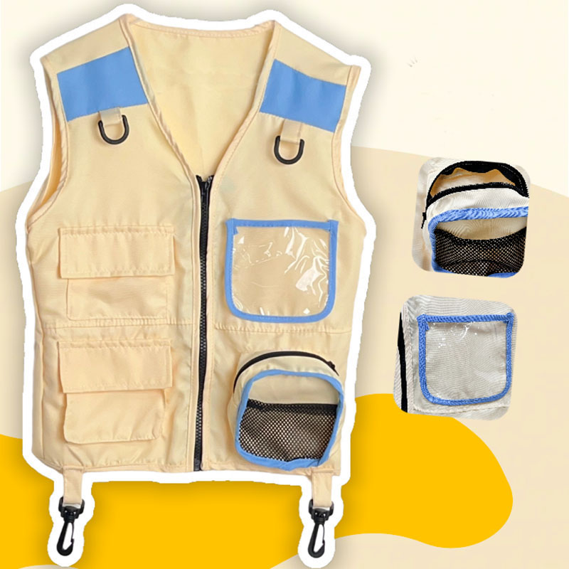 Outdoor Adventure Girls - Chaleco de explorador para niños, juego