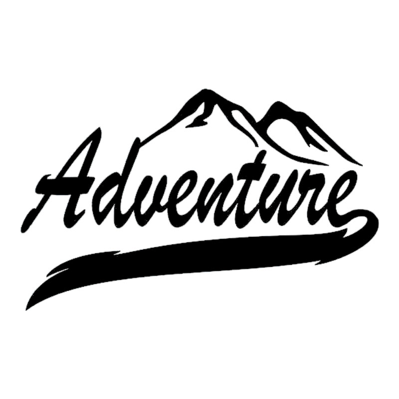 Pegatina de vinilo para coche, - Outdoor Adventure Words reseña y precio