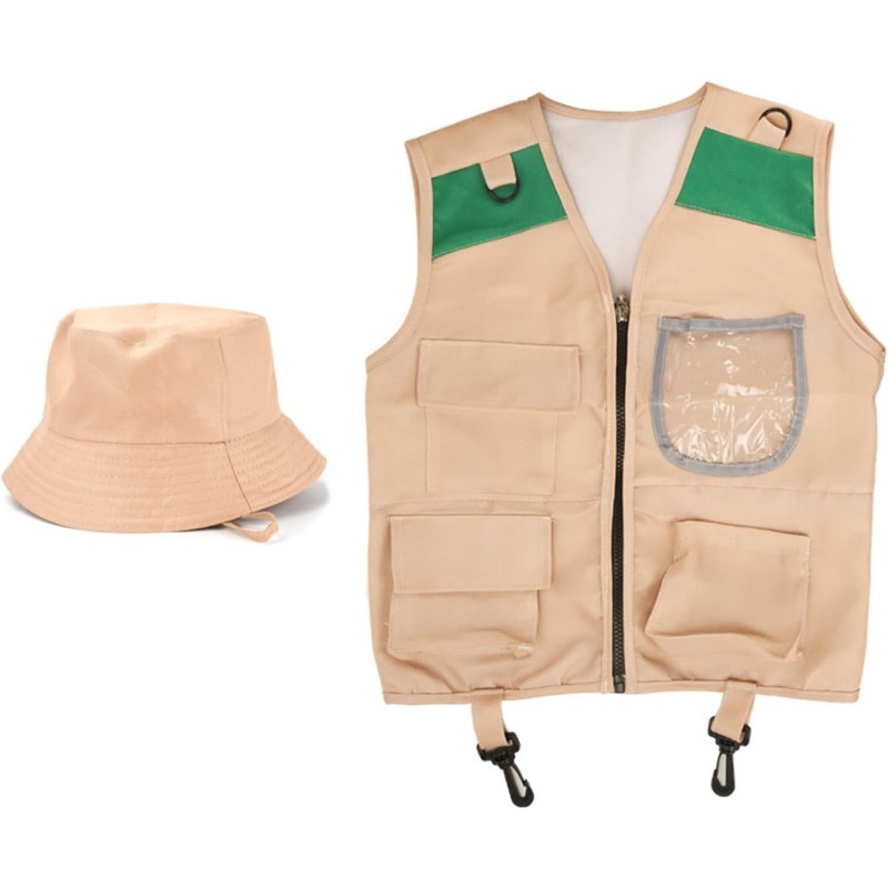 Disfraz de Safari con Chaleco  - Outdoor Adventure Girls reseña y precio