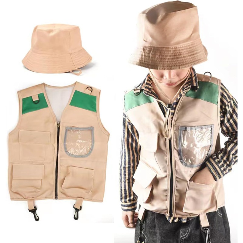 Disfraz de Safari con Chaleco  - Outdoor Adventure Girls reseña y precio