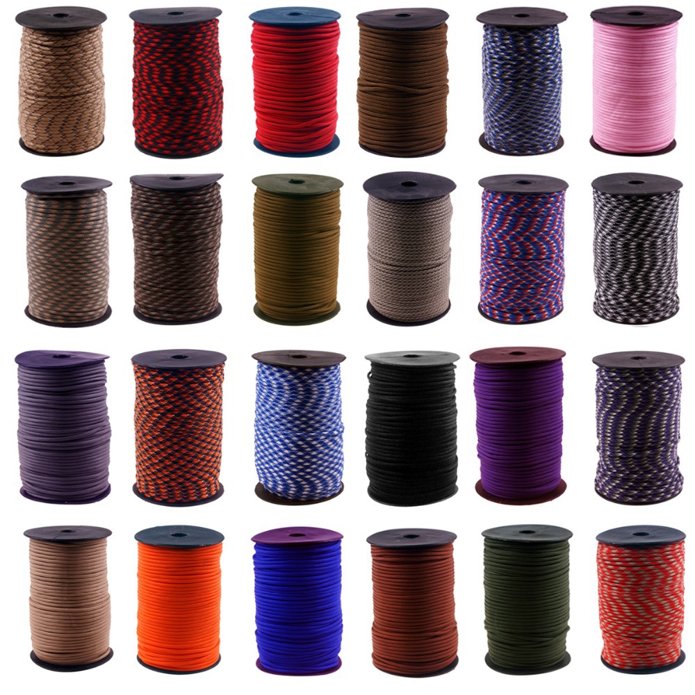 Cuerda de paracaídas de Paraco - Paracord 550 Feet reseña y precio