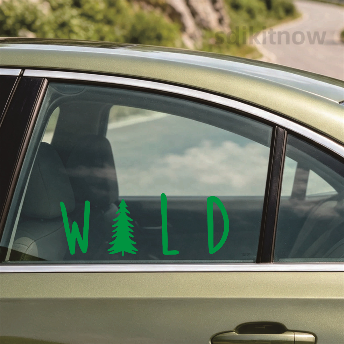 Pegatina de vinilo para coche  - Outdoor Adventure Words reseña y precio